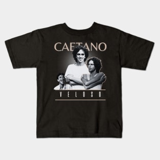 Caetano veloso +++ 70s aesthetic design Kids T-Shirt